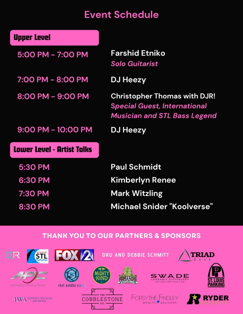 February Art Event in St Louis